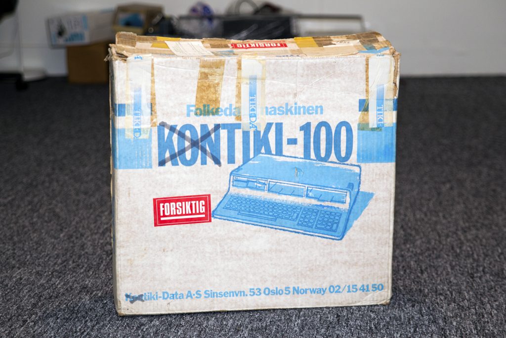 The original box, KONTIKI-100 is relabeled TIKI-100. 