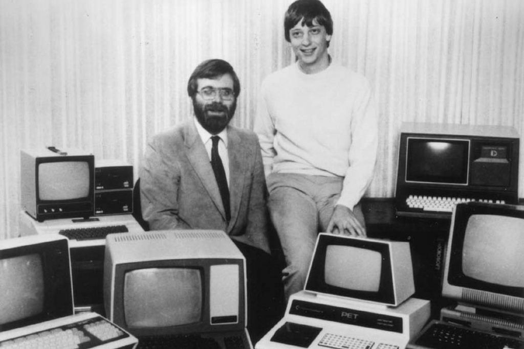 Bill Gates and Paul Allen (Microsoft)