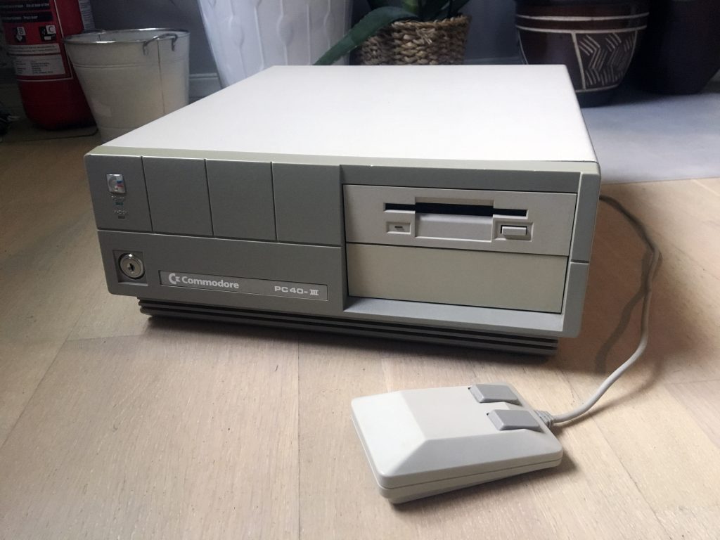 Commodore PC40-III in my collection.