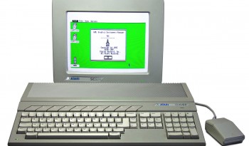 Atari ST520 with color monitor